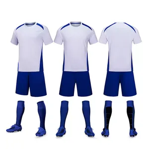 Ensemble de maillot de football athlétique avec tissu en polyester imprimé personnalisé pour les séances d'entraînement ou les performances du jour du match - Product Image 6