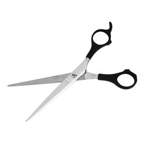 Tijeras de Peluquería Profesionales de Acero Inoxidable Plateado Mate con Mango de Plástico, Rectas y Afiladas, Herramienta de Corte de Pelo de Precisión para Salón - Product Image 3