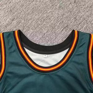 Baloncesto bordado Fan Jerseys color y diseño de logotipo personalizado impresión por sublimación ropa deportiva - Product Image 4