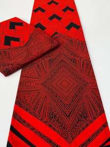 Multicolor African Wax Print and Ankara Cotton Fabric Togo Style 100 Percent Perfect for Clothing Quilting and Craft Projects - Product Image 3