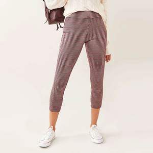 New Arrival Women's High <b>Waist</b> Fitness Yoga Pants Custom Printed Breathable Casual Style <b>Leggings</b> with <b>Low</b> MOQ - Product Image 4