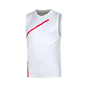Tank <b>Top</b> Cut Off Cotton Fitness Wear Men Vest Singlets Tank <b>Top</b> Men <b>Mesh</b> Gym Sleeveless Sportswear Workout Customize - Product Image 2