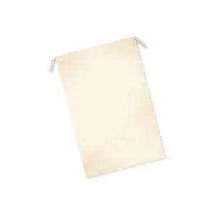 Borsa Promozionale Sostenibile in Cotone Biologico Premium, Sacche Sportive con Coulisse di Alta Qualità - Product Image 1
