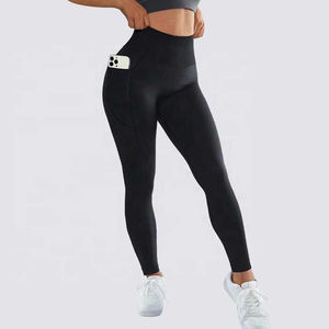 2025 Women's Mid Solid Sports Leggings Workout Compression Butt Lift Pants <b>Tummy</b> <b>Control</b> Seamless Yoga Design Side Drawstring - Product Image 6