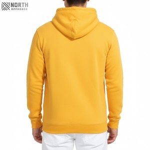 Pull à capuche en molleton surdimensionné unisexe 100% coton 400gsm de haute qualité pour hommes, teint uni pour l'hiver réversible - Product Image 3