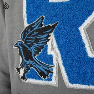 Top qualité hommes polaire réchauffer Streetwear personnalisé Baggy goutte épaule sweats à capuche Chenille broderie sweats à capuche pour hommes - Product Image 6