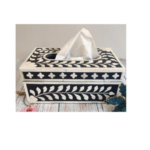 Caja de papel tisú con incrustaciones de hueso Caja de papel tisú con precio barato Caja de incrustaciones de hueso de uso doméstico con producto de venta - Product Image 1