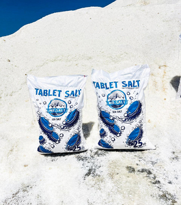 Sel de mer MR, chlorure de sodium de qualité industrielle, blanc, comprimés de sel pour adoucisseur d'eau |   NaCl à 99,9 % de pureté |   CAS 7647-14-5 |   ISO - Product Image 2
