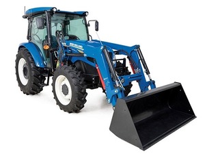 Para tractor New Holland SNH754 con cargador frontal Maquinaria Deutz usada en la granja para operaciones de mini retroexcavadora y cargador de troncos - Product Image 3