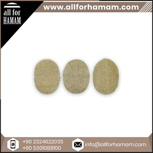 3pcs 100% Natural Turkey-made Pumpkin Peeling Disc Loofah Fast Delivery Bath <b>Scrubber</b> for Body and <b>Face</b> Use - Product Image 6