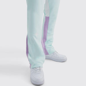 Pantalon évasé de qualité supérieure à logo personnalisé pour hommes coupe évasée surdimensionnée en toile Offre Spéciale vêtements décontractés pour hommes - Product Image 3