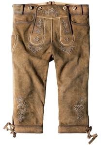 Derniers shorts bavarois allemands en cuir véritable Lederhosen Shorts TT-0022 - Product Image 6