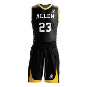 Customizable Men's Mesh Basketball <b>Shorts</b> and Sports Jersey Uniform High Quality Plus Size Team Gear - Product Image 1