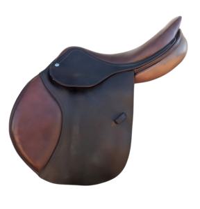 Sillín Inglés Profesional Cuero de vaca Premium Asiento profundo Doma Aprobado Marca personalizada Disponible Real Internacional - Product Image 1