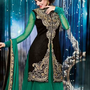 ANARKALI-traje elegante para fiesta, ropa con apliques, trabajo para fiesta/boda = 2021, nuevo - Product Image 3