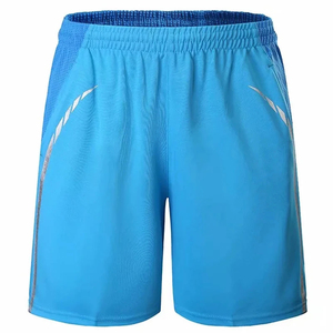 Vente en gros de shorts de tennis d'entraînement à compression OEM personnalisés été séchage rapide shorts de tennis sports décontractés en maille pour hommes - Product Image 1