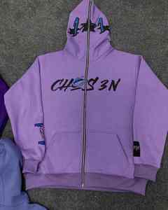 Sudadera con Capucha Completa con Cremallera, 100% Algodón Orgánico Transpirable, con Logotipo Personalizado, Impresión en Serigrafía, de Alta Calidad, Nueva, Último Modelo, Precio al por Mayor para Hombre - Product Image 1