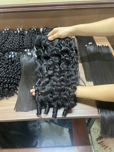 Cabello Humano Natural Rizado Birmano Sin Procesar de 8-30 Pulgadas, Textura Caliente, Cutícula Alineada, Precio de Fábrica - Product Image 3