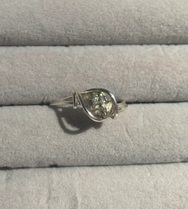 Vente en gros de bijoux Bague en argent sterling 925 avec pyrite brute naturelle et pierres précieuses Exportateur de bijoux en argent antique faits à la main - Product Image 1