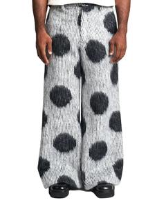 Pantalons de survêtement d'hiver en toile tricotés de haute qualité pour hommes Pantalons amples pour hommes - Product Image 1