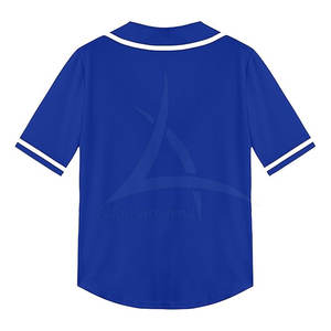 Nueva llegada Ropa deportiva Nombre personalizado Impreso 100% Tela de poliéster Mejor precio Softball Jersey - Product Image 4