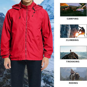 Fabricant Veste d'extérieur pour hommes imperméable et coupe-vent à coutures scellées Veste tactique extensible dans 4 directions - Product Image 5