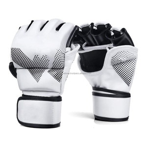 Gants de boxe OEM en cuir PU imprimé, imperméables et respirants, 12 oz, pour entraînement de kick-boxing, MMA et Sanda – Vente en gros personnalisée - Product Image 4