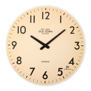 Reloj de pared blanco East 1863 Old Town JUSTAMINUTE 40cm 21560 - Product Image 2