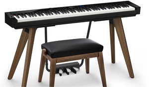 Digital Piano & <b>Bench</b> Bundle 88 Key Black - Product Image 5