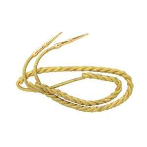 Accessoires d'uniformes Aiguillette tressés pour la décoration d'uniformes vestimentaires et les occasions de cérémonie - Product Image 2