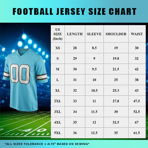 Camiseta de Fútbol Americano Personalizable, Camiseta Deportiva de Manga Corta de Secado Rápido, Ropa Deportiva de Poliéster, Unisex para Adultos, Talla Grande - Product Image 6