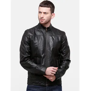 Jaqueta de couro de cordeiro real com textura de cobra Python para homens, jaqueta totalmente personalizada Maximize