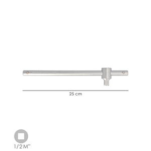 Maniglia scorrevole da 1/2 pollice, lunghezza 250 mm. - Product Image 2
