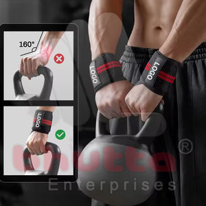 Juego de bolsa de guantes de boxeo para levantamiento de pesas de fuerza Extra con logotipo personalizado, muñequera, correas, muñequeras, artes marciales - Product Image 4