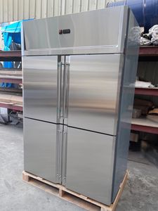 Refrigerador Portátil de Acero Inoxidable de 530L con Puerta Francesa para Uso Doméstico y Hotelero, Eficiente Energéticamente, Ahorra hasta un 65% de Energía en Comparación - Product Image 2