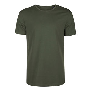 T-shirt vierge avec impression personnalisée 100% coton peigné T-shirts pour hommes vente en gros Streetwear décontracté T-shirts pour hommes avec impression bouffante - Product Image 3