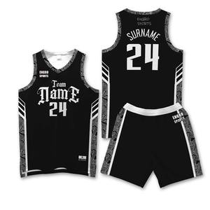 Vêtements de sport Engro Impression par sublimation personnalisée Chemises de tir au basket-ball à manches courtes Sweats à capuche Ensemble d'uniformes de style du fabricant - Product Image 5