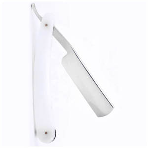 2025 rasoir droit à lame unique professionnel rasoir de sécurité jetable avec viory en plastique pour le rasage personnel pour les barbiers - Product Image 2