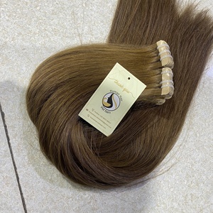 Extensiones de Cabello Remy brasileño, calidad superior, virgen, vietnamita, cinta de cabello humano 100% sin procesar, extensiones de cabello - Product Image 5