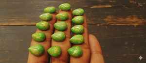 พลอยเทอร์ควอยซ์ทรงหยดน้ำสีเขียวคุณภาพ AAA สำหรับทำเครื่องประดับ ลด 20% พร้อมของแถม - Product Image 2