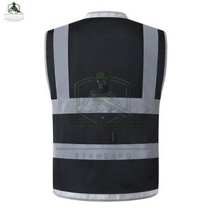 Chaleco de Seguridad con Luz LED Impermeable ANSI Clase 1 para Hombre, de Primera Calidad, con Logotipo Personalizado, Ligero y Transpirable, Ropa de Trabajo - Product Image 3