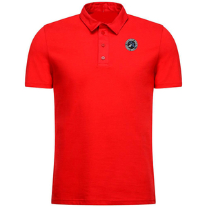 Camiseta de Golf para Hombre de Alta Calidad en Poliéster/Algodón, Tejido Sólido, Logotipo Personalizado Bordado, Antiencogimiento, OEM, para Trabajo, Lisa - Product Image 2
