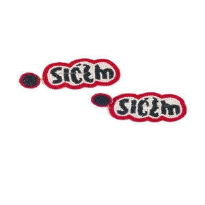 Nom personnalisé boucles d'oreilles goutte pour filles bijoux de mode avec strass perles de rocaille en verre pour vêtements de jour de sport-Vente en gros - Product Image 1