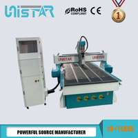 Machine de découpe CNC 3 axes durable pour MDF et meubles en bois, modèle 2040 ATC, avec 12 outils et ATC linéaire, pour le nesting du bois
