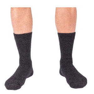 Votre propre logo chaussettes chaussettes à la mode fabriquées en usine nouveau Design longues chaussettes en laine biologique hommes en gros personnalisé - Product Image 4