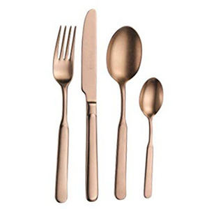 Material de acero inoxidable de alta calidad, cubiertos hechos a mano, tenedor, cuchillo, cuchara, regalo de boda, juegos de cubiertos - Product Image 4