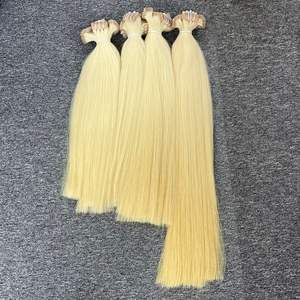 ช่อผมดิบสำหรับผู้หญิงผมตรงสีบลอนด์ธรรมชาติ2024 - Product Image 1