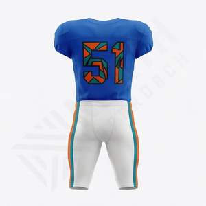 Ropa Deportiva de Poliéster de Alta Calidad con Logotipo Personalizado, Impresión Digital Multicolor, Talla Grande, para Fútbol - Product Image 2