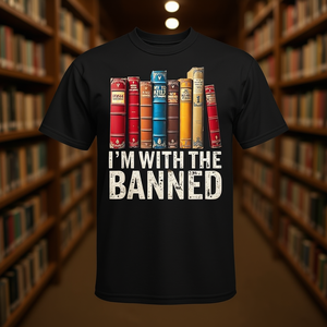 T-shirt Libertà dei Libri Censurati: Supporto e Riconoscimento per l'Espressione Personale - Product Image 3