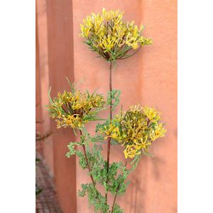 ของตกแต่งดอกไม้ประดิษฐ์สีเหลืองขนาด70ซม. ของตกแต่งบ้านที่หรูหรา - Product Image 4